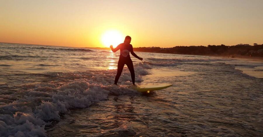 Albufeira: 2-Hour Falesia Beach Surf Lesson - The 2-hour lesson flow: from sand drills to riding gentle waves
