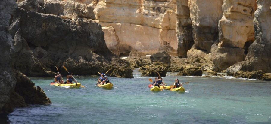 Albufeira: Algarve Kayak and Coastline Tour - From Albufeira Marina to Praia do Castelo: Why the Catamaran Matters