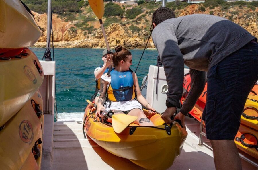 Albufeira: Algarve Kayak and Coastline Tour - When the Sea Gets Choppy: How to Stay Relaxed and Confident