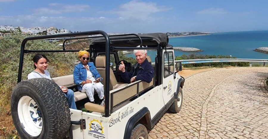 Albufeira: Beaches, Old Town, and Salgados Lagoon Jeep Tour - A jeep tour that packs Albufeira’s best sides