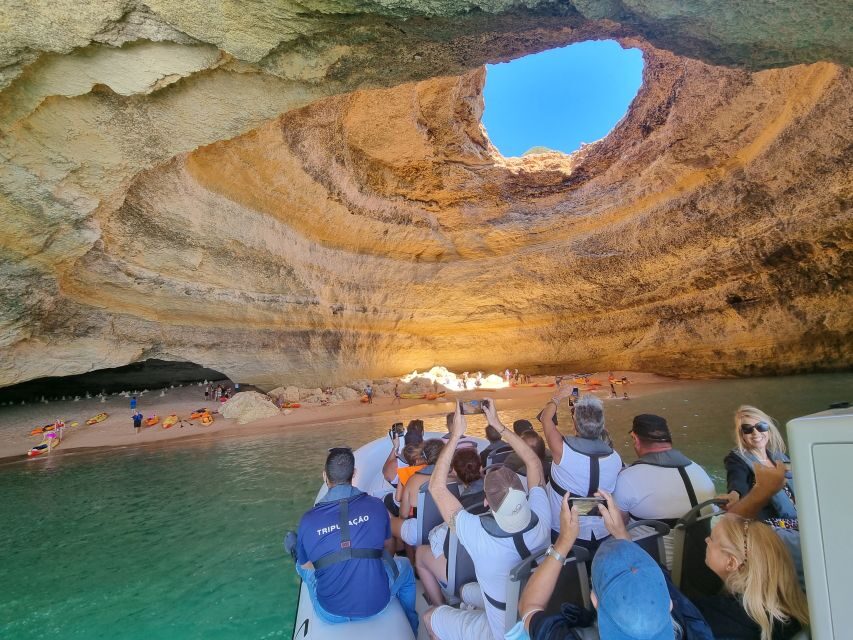 Albufeira: Benagil Cave and Dolphin Sightseeing Boat Cruise - Meeting at Oceaneye Algarve: where you start (and how not to get turned around)