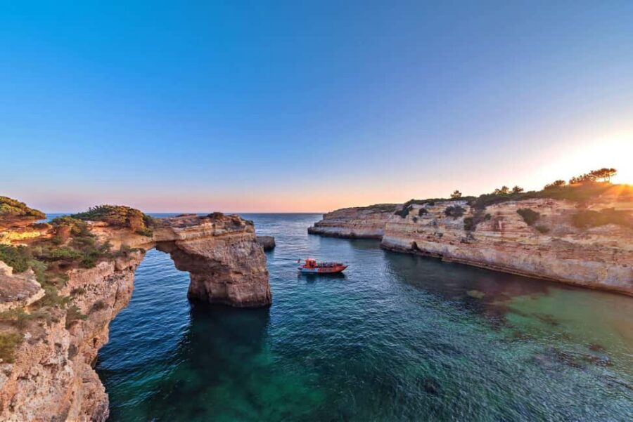 Albufeira: Benagil Cave Sunset Cruise - Albufeira to Benagil at sunset: why this route feels so efficient