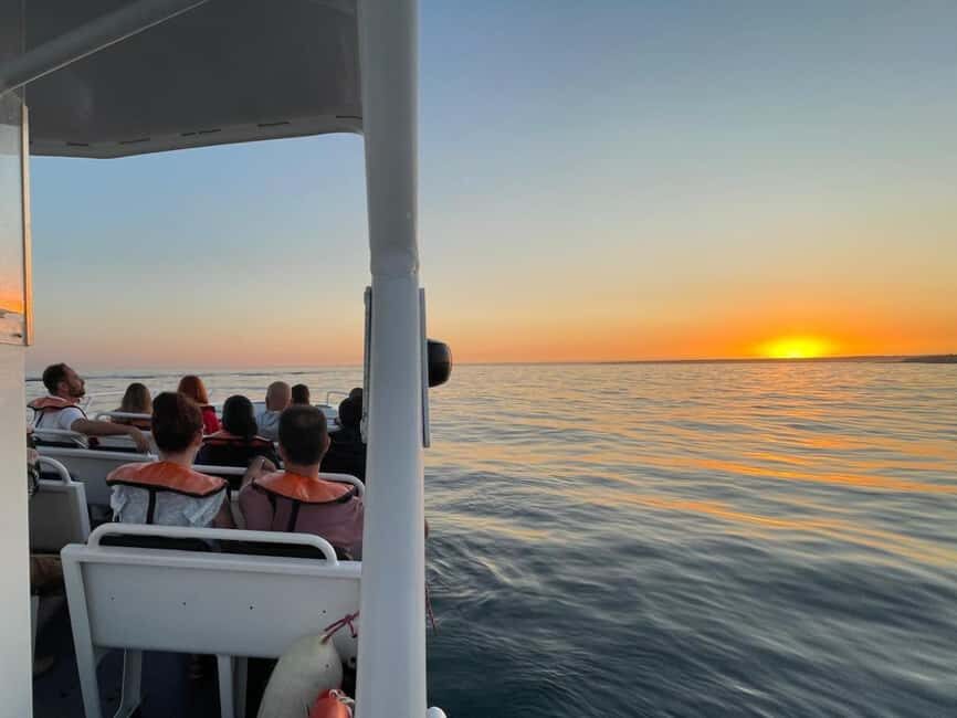 Albufeira: Benagil Cave Sunset Cruise - What the sunset cruise feels like on a speed boat
