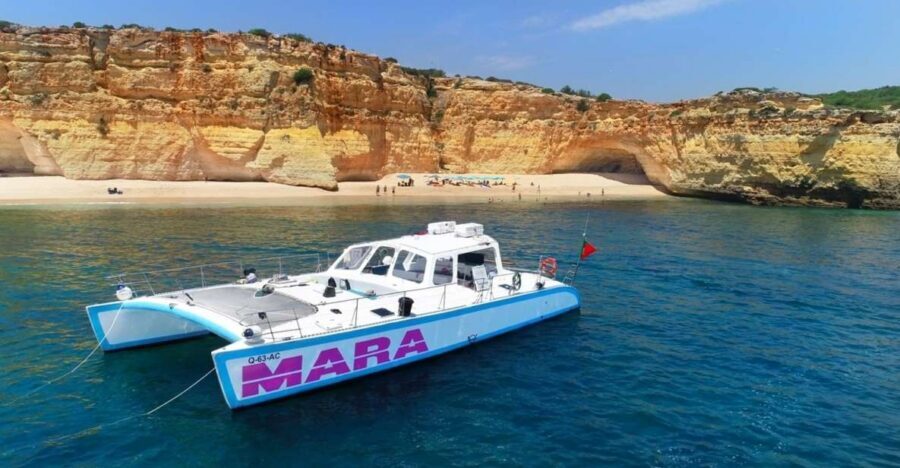 Albufeira: Catamaran Cruise with BBQ & Open Bar on the Beach - Sailing Out of Albufeira Marina: the rhythm of a 6-hour day