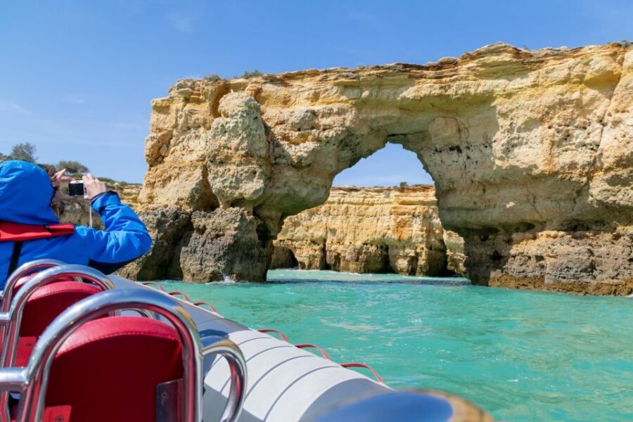 Albufeira: Dolphins, Benagil Caves and Coastline Boat Tour - The RIB Ride: Fast, Windy, and Exactly the Point