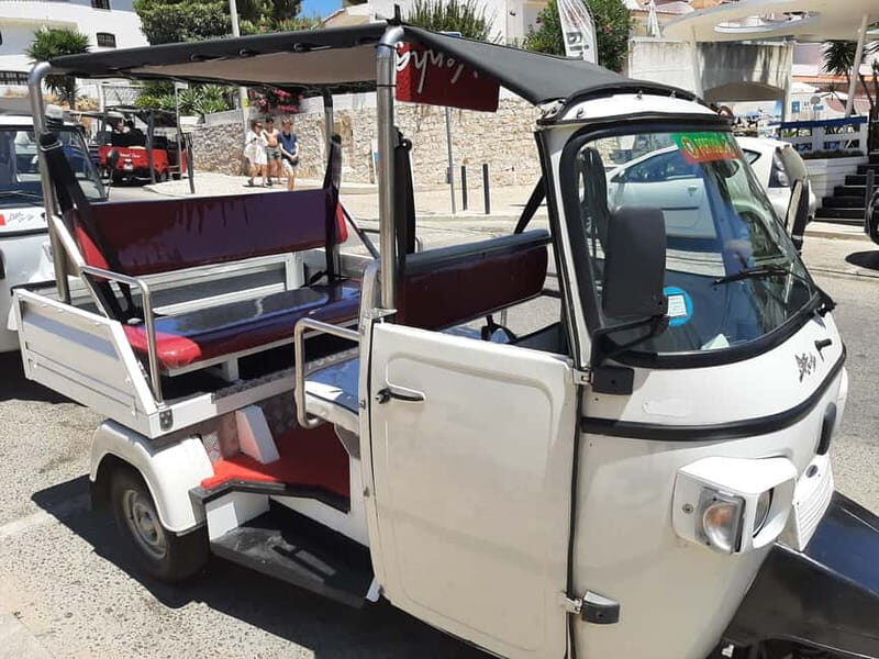 Albufeira: Guided Tour by Tuk-Tuk - Pickup at Tv. Fernão de Magalhães 8 and how the 75 minutes feel