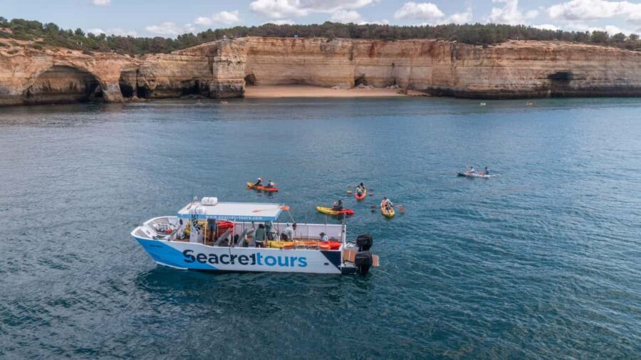 Albufeira Marina: Benagil Cave to Marinha Beach Kayak Tour - Benagil Caves and Marinha Beach: Why this route works