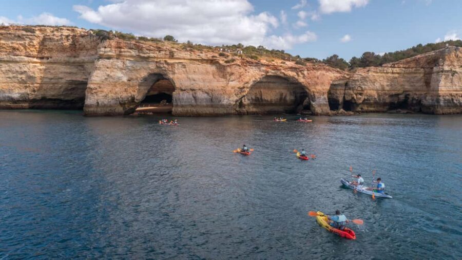 Albufeira Marina: Benagil Cave to Marinha Beach Kayak Tour - Should you book this Benagil to Marinha Beach kayaking tour?