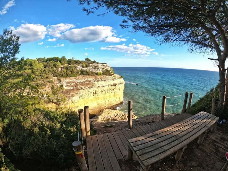 Albufeira, Olhão, Faro : Seven Hanging Valleys Guided Hiking - Praia da Marinha Stop: Food Tasting With a Proper Finish