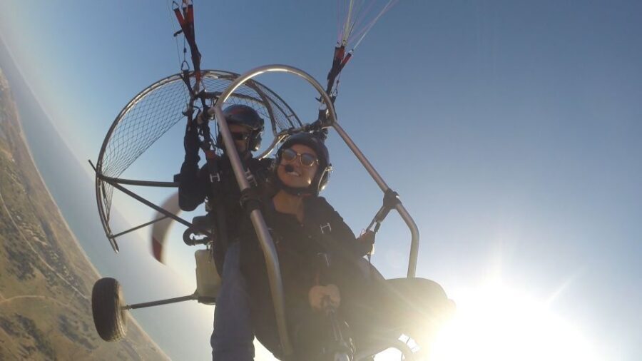 Albufeira: Paragliding and Paratrike Tandem Flights - Where you’ll fly: Praia da Falésia vs Praia Grande near Armação de Pêra