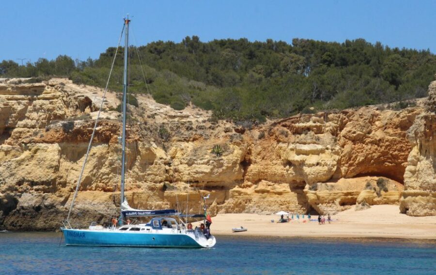 Albufeira: Sailing Boat Cruise BBQ & Open Bar on the Beach - From Albufeira Marina to the Southern Coast in 6 Hours