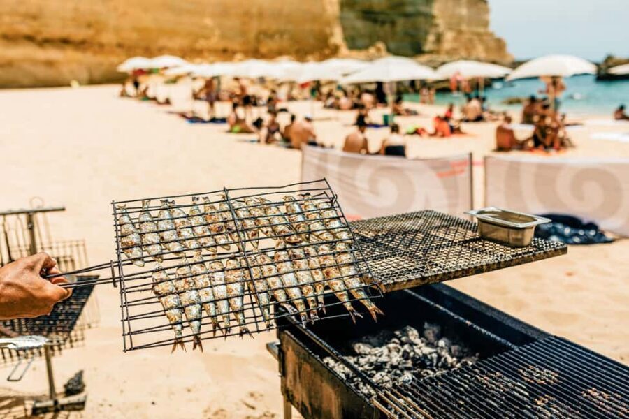 Albufeira: Sightseeing Cruise with Beach BBQ and Open Bar - Starting at Albufeira Marina: get the timing right
