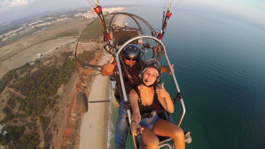 Albufeira: Sunset Paragliding Flight - Over Vilamoura: Golf Courses to Marina Views