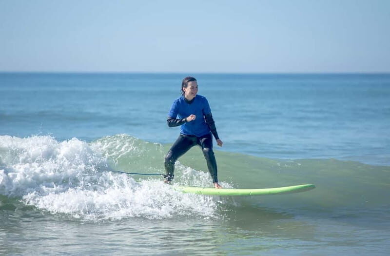 Albufeira: Surf Lesson - Praia da Galé: the Albufeira beach that makes learning possible