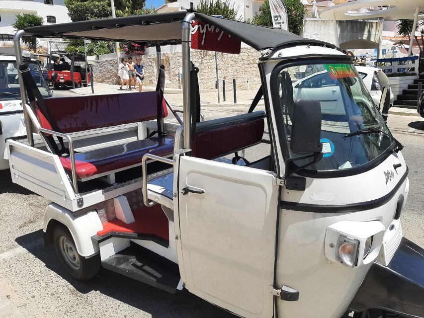 Albufeira: Tuk-tuk Sightseeing Tour - Aldeia das Acoteias and Tomatos Beach Toward Vilamoura