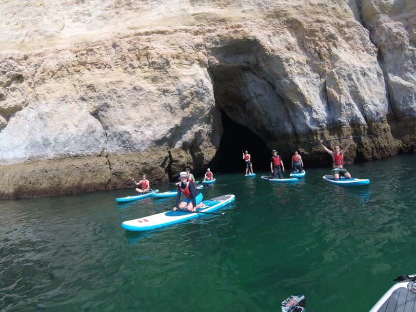 Algarve: Benagil Caves SUP Tour since 2016 - Surf Lesson Bonus at Armação de Pêra: When You Want a Full Water Day