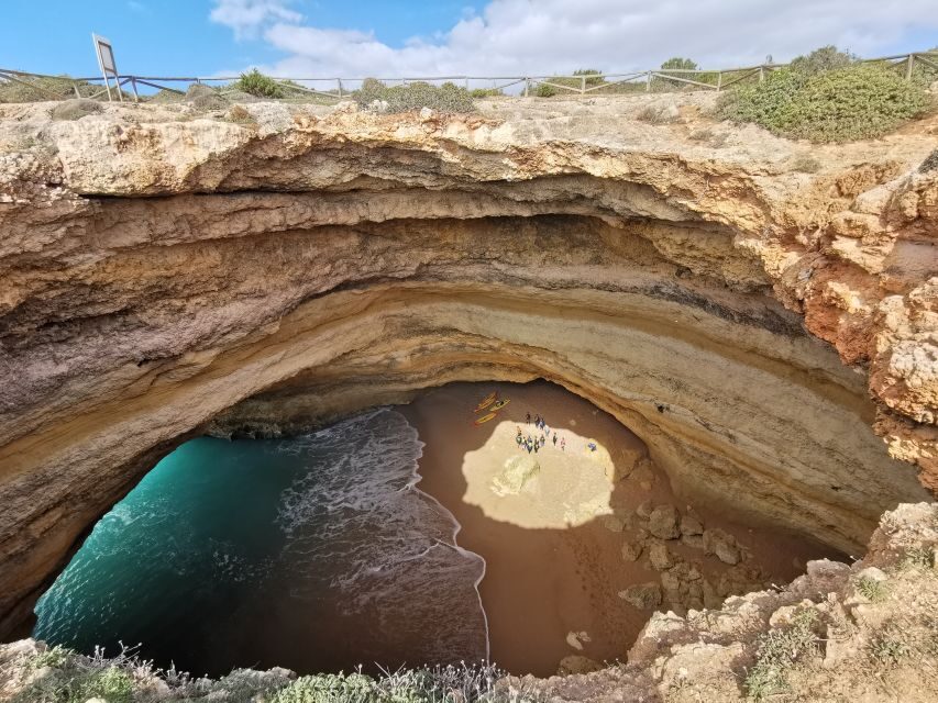 Algarve: Benagil Sea Cave Sunrise or Sunset Kayak Experience - Stop 3: Benagil beach to the cave zone (the core of the experience)