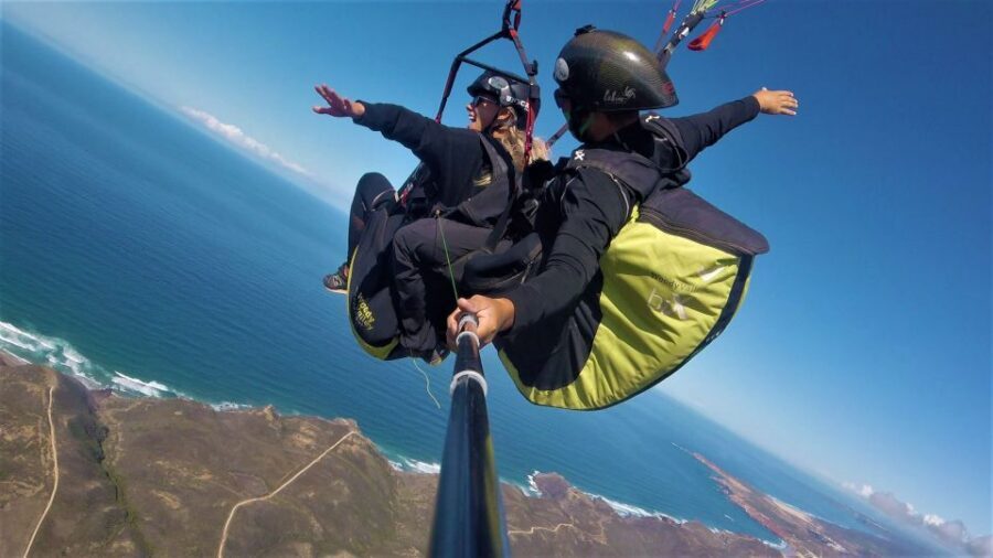 Algarve Coast: Paragliding Experience - Landing: smooth, calm, and surprisingly fast