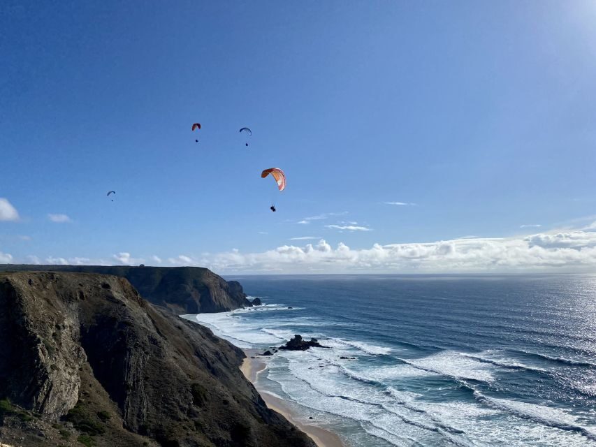 Algarve Coast: Paragliding Experience - Taking off: the moment your fear gets replaced