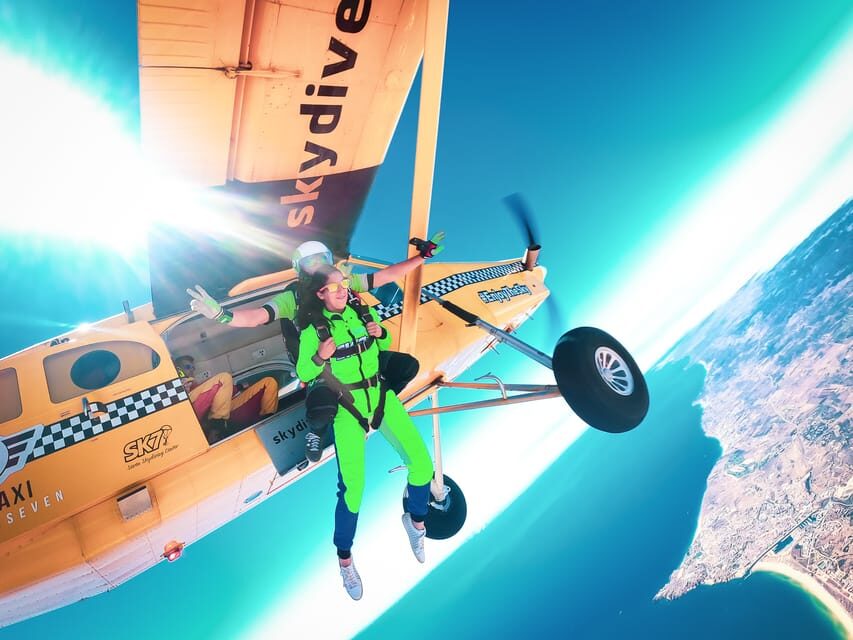 Algarve: Tandem Skydiving Adventure 15,000 to 10,000 Feet - Small Tips That Make Jump Day Easier (Even If You’re Excited)