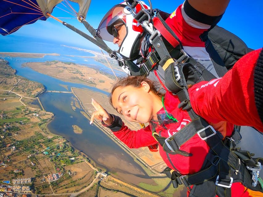 Algarve: Tandem Skydiving Adventure 15,000 to 10,000 Feet - The Short Flight: Seeing Algarve From a Different Angle