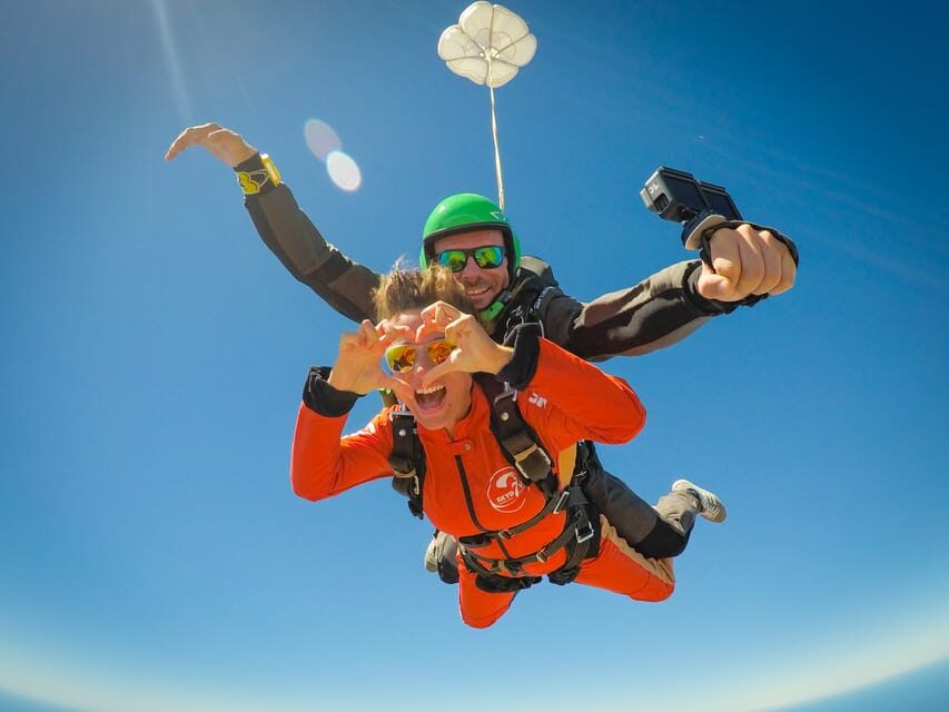 Algarve: Tandem Skydiving Adventure 15,000 to 10,000 Feet - Souvenirs and the Photo-Video Choice: Plan Your Budget Smartly