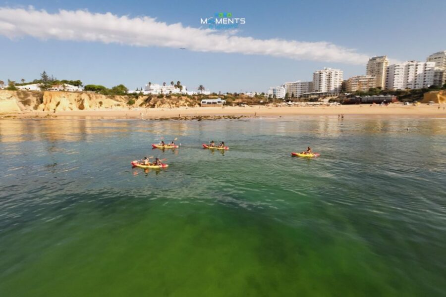 Armação de Pêra: 2-Hour Wild Beaches and Caves Kayak Tour - Photo spots without the big-tour scramble