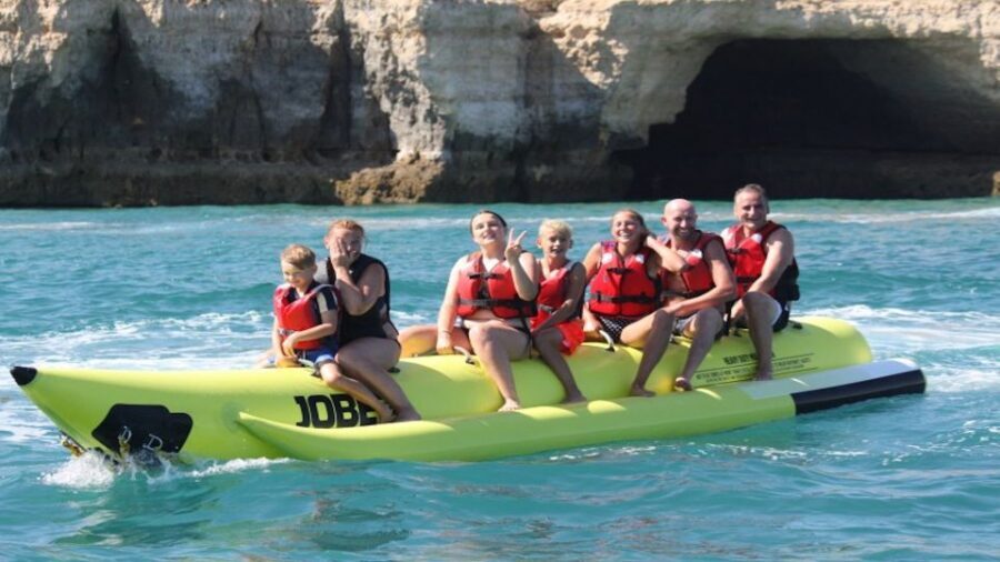 Armação de Pêra: Banana Boat Inflatable Ride - Life Jacket, Briefing, and the Stuff That Makes It Feel Safer