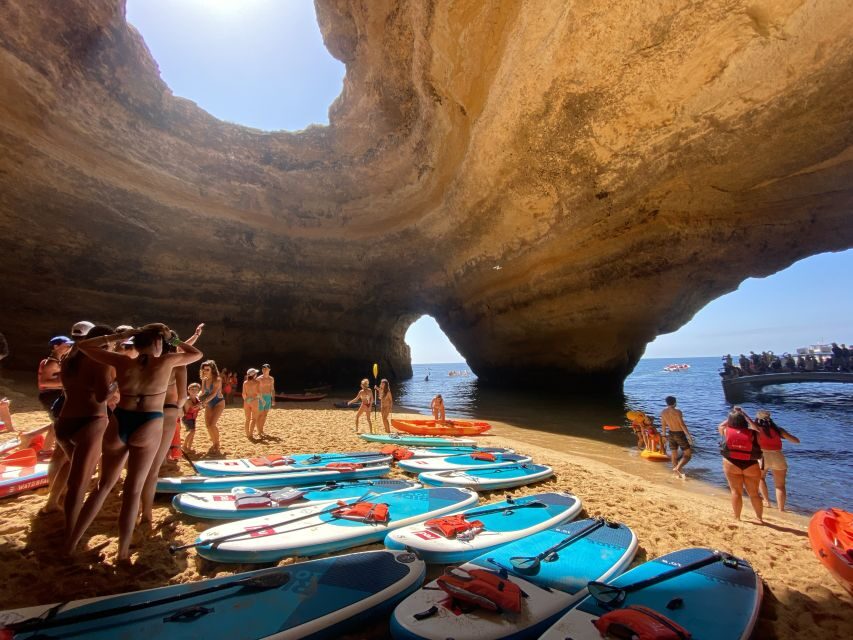Benagil: Benagil Cave Stand Up PaddleBoard Tour at Sunrise - Where you meet at Praia de Benagil (and how not to stress)
