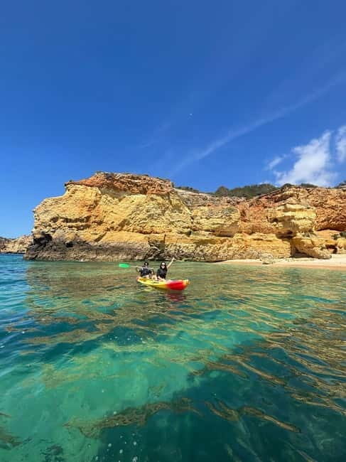Benagil Cave - Kayak Guided tour - Coves, Algar Stopovers, and the Tunnel Feeling