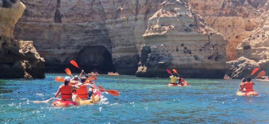 Benagil: Caves, Beaches, and Secret Spots Guided Kayak Tour - Choosing your start time: 9am-style is the sweet spot
