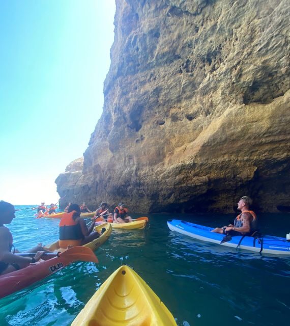 Benagil: Caves, Coves & Secret Beaches Guided Kayaking Tour - Praia da Corredoura: The Pass-By That Keeps the Pace Moving