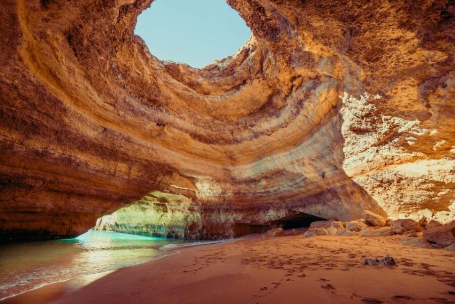 Benagil: Caves, Coves & Secret Beaches Guided Kayaking Tour - When Waves Hit and Caves Get Crowded: Manage Expectations