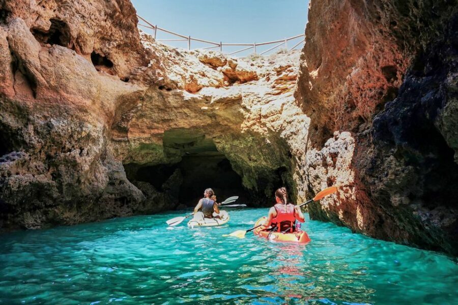 Benagil: Guided Kayaking Tour to the Benagil Cave - Safety Reality Check: Choppy Water, Tight Entrances, and Guide Control
