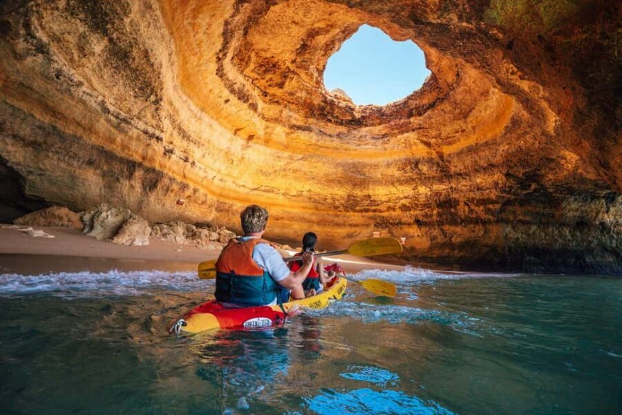 Benagil: Guided Kayaking Tour to the Benagil Cave - Getting On the Kayak: The Safety Briefing That Makes Caves Possible
