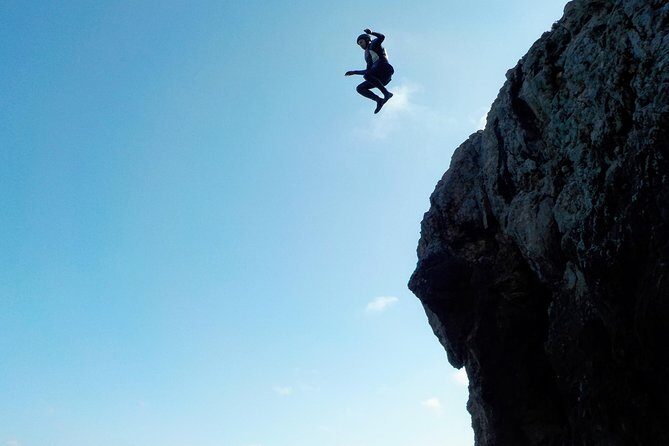 Coasteering and Cliff Jumping Near Lagos - How hard is it, really: fitness, swimming, and cold-water reality