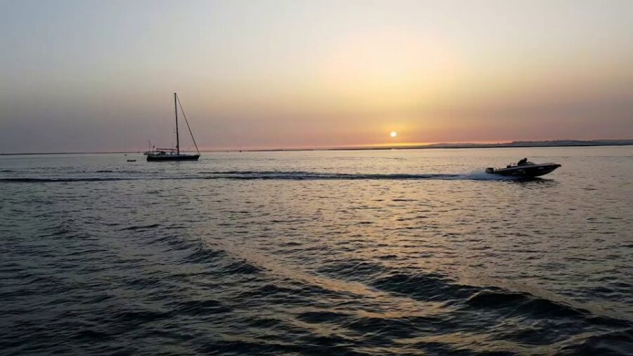 Faro: Ria Formosa Guided Sunset Tour by Catamaran - The Guided Stops and the Viewpoint Photo Moment