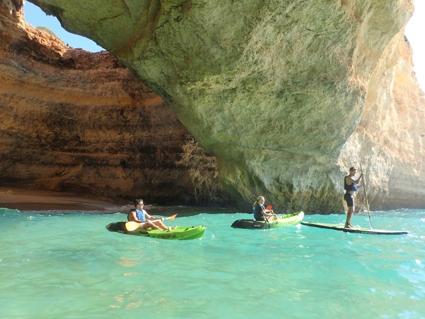 From Albufeira: Benagil Hidden Caves Tour by Kayak - Praia da Marinha and Albandeira: the cave-and-arch stops that make paddling worth it