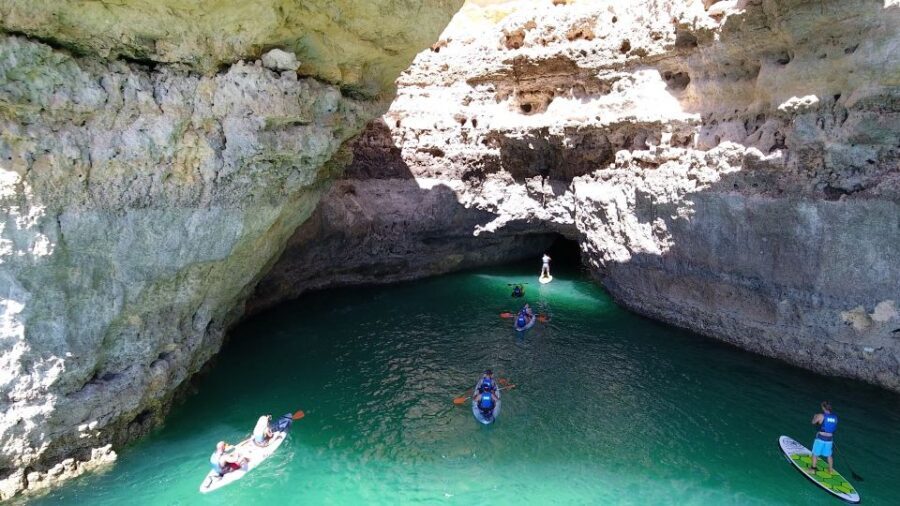 From Albufeira: Benagil Hidden Caves Tour by Kayak - Safety on the water: briefing, life jackets, and that follow-boat comfort