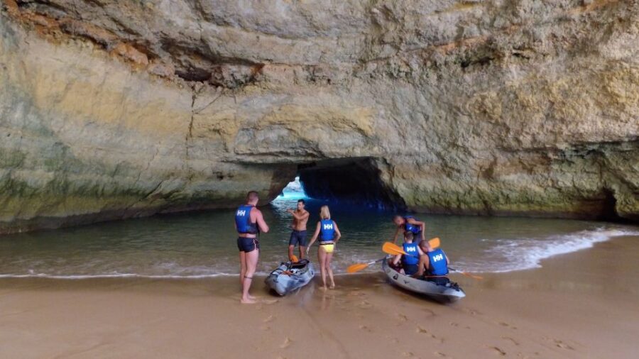 From Albufeira: Benagil Hidden Caves Tour by Kayak - What kayaking is like here (and why some people feel it)