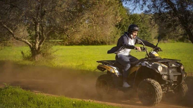 From Albufeira: Full-Day Off-Road Quad Tour - Paderne and Alte stops: quick interior flavor between dust