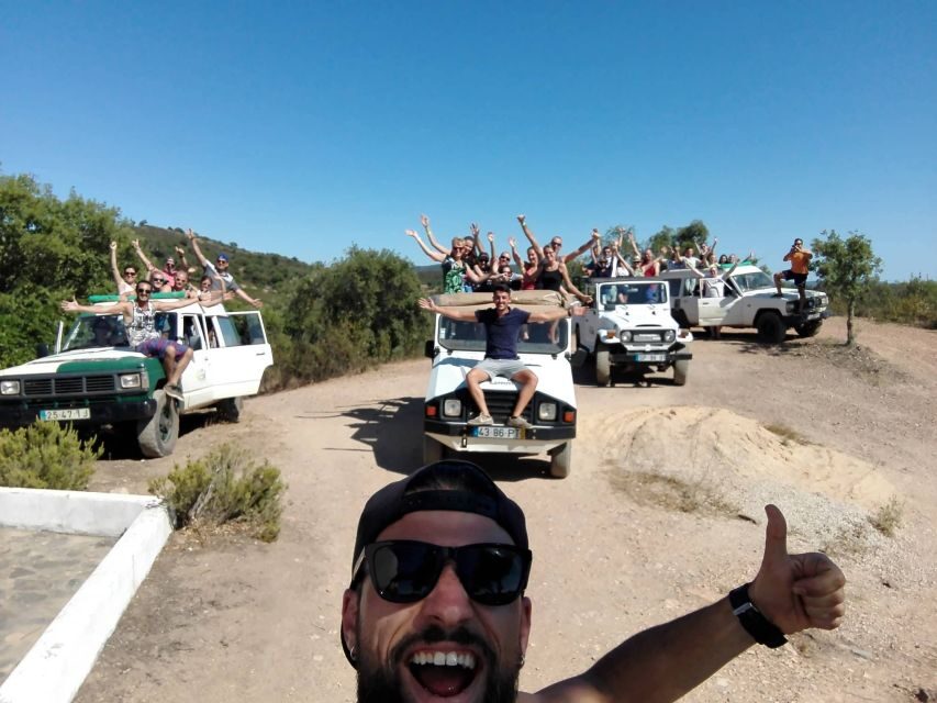 From Albufeira: Half-Day Algarve Jeep Safari - From hotel pickup to the first dirt-track change of pace