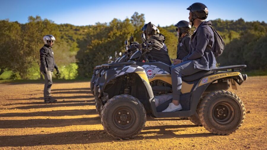 From Albufeira: Half-Day Off-Road Quad Tour - Travessia da Amoreira: the off-road adventure starts