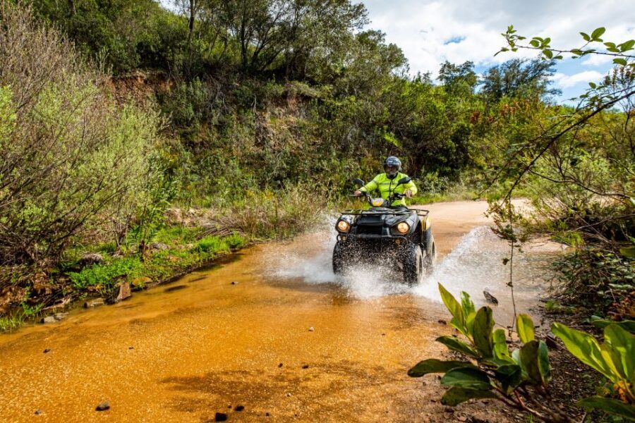 From Albufeira: Half-Day Off-Road Quad Tour - Castle of Paderne: panoramic views and real historical weight