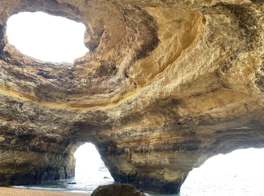 From Benagil: Benagil Caves Kayak Tour - Hour one: paddling toward the famous Benagil caves (and actually going in)