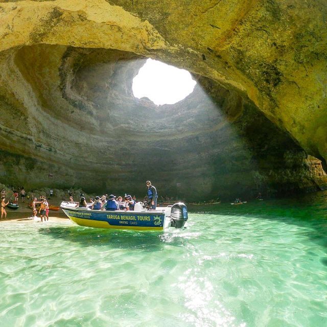 From Benagil: Coast Boat Tour with Benagil Cave - A 1-hour cruise built for maximum Benagil coast views
