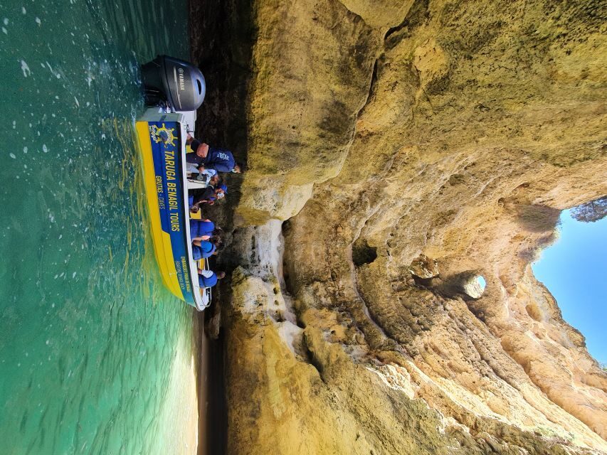 From Benagil: Coast Boat Tour with Benagil Cave - Safety and comfort: who this tour fits best