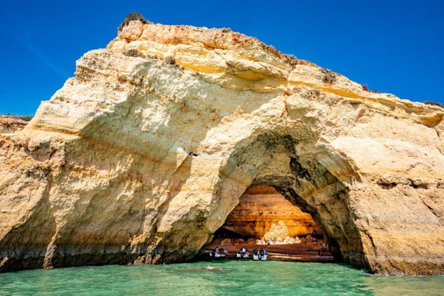 From Carvoeiro: Benagil Caves and Praia da Marinha Boat Trip - The viewpoint stop: quick, worth it, and built for photos