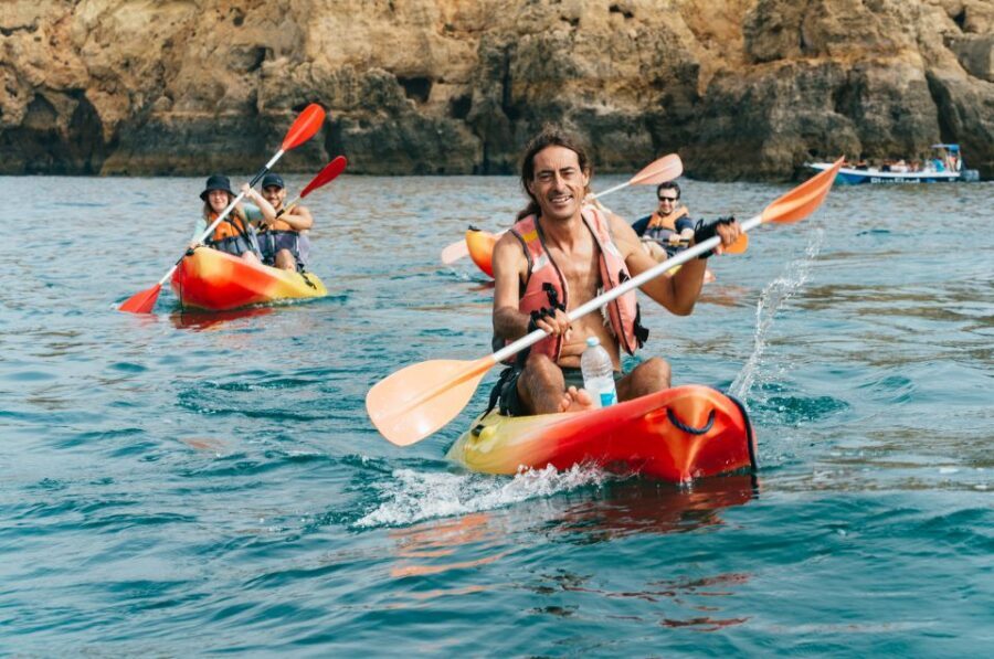 From Lagos: Kayaking and Boat Cave Explorer Tour - The Swim Stop in Crystal-Clear Water (And What to Bring for It)