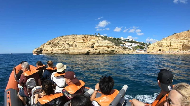 From Lagos: Scenic Cruise to the Benagil and Carvoeiro Caves - The crew makes it better: guides, jokes, and real help with photos